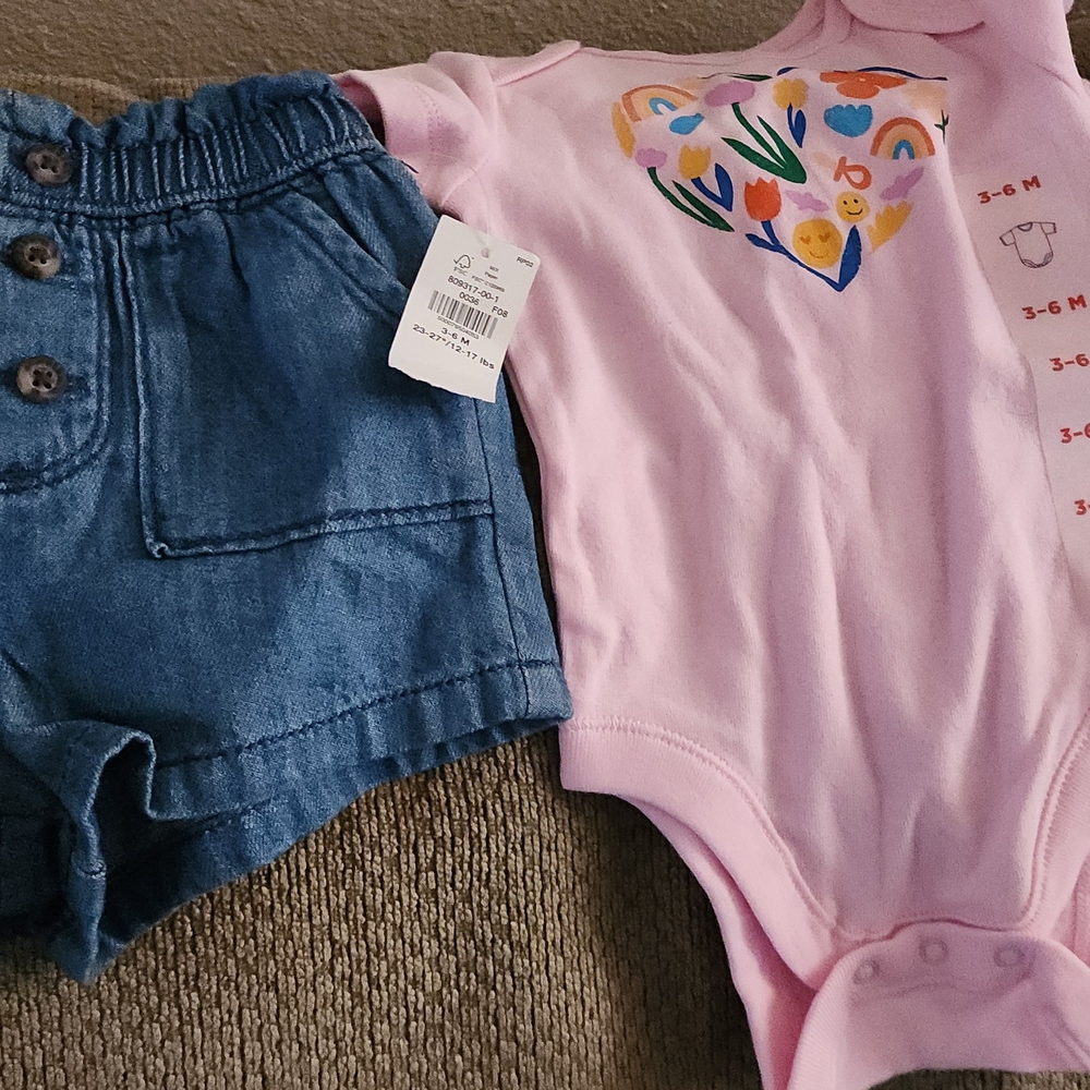 3-6m Baby Girl Outfit